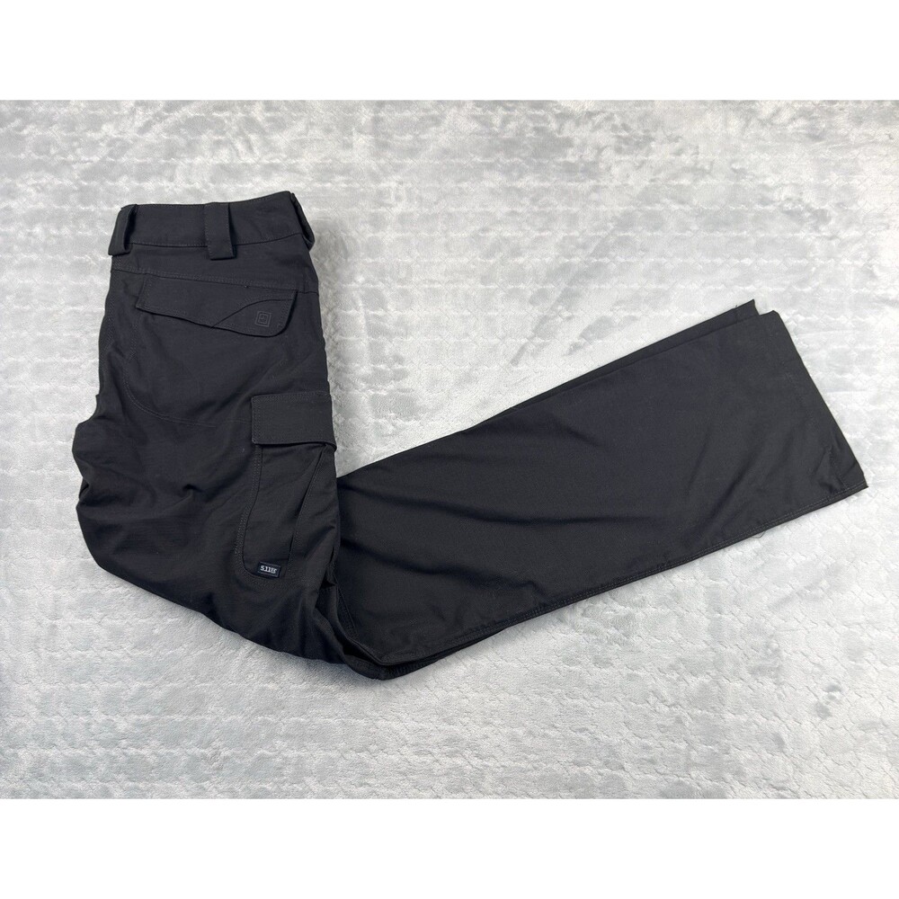 5.11 Tactical Womens Stryke Cargo Pants Size 6 Long Black Flex-Tac 64386